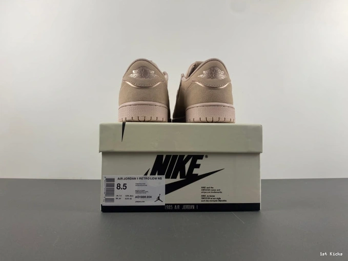 Low Particle Jordan 1 NS Retro AO1935-204 Beige 0821